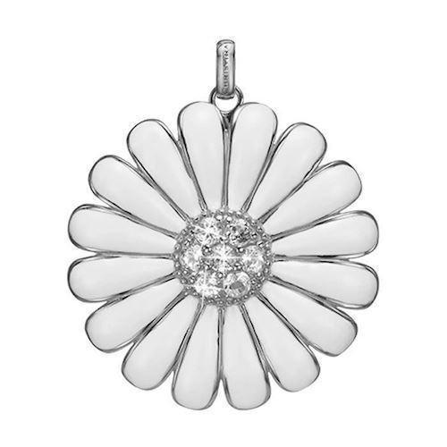 Image of Marguerite Pendant 925 sterling sølv Christina sølv vedhæng smykke fra Christina Collect